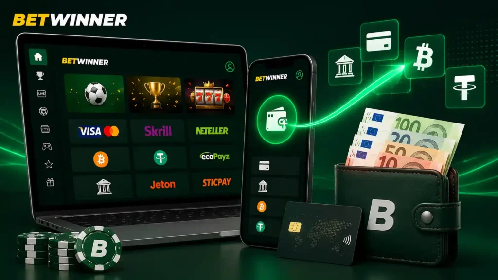 كيفية شحن حساب Betwinner